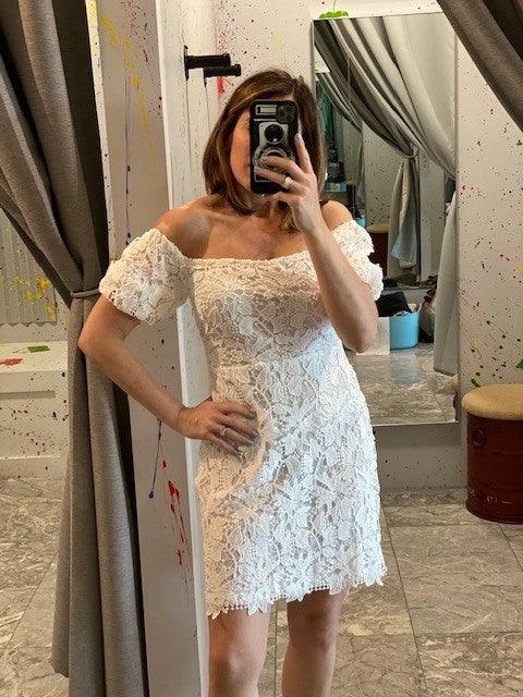 LP White Eyelet Dress - IF SO 