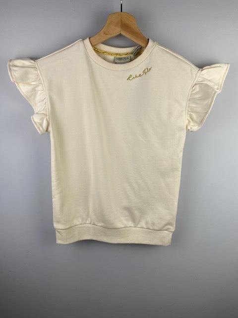 LF Cream Ruffle Top - IF SO 
