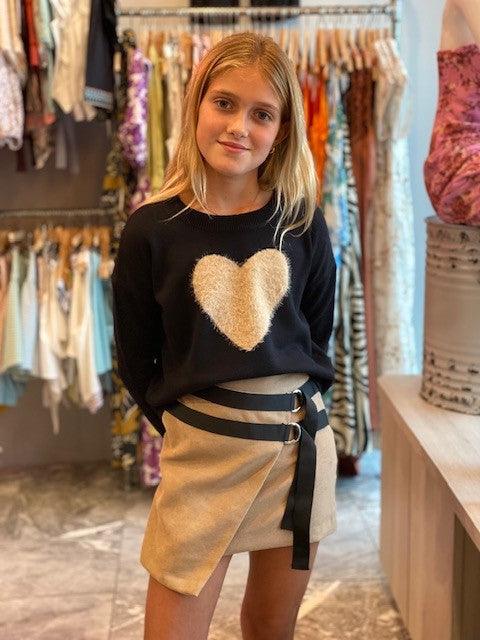 YC Camel Asymmetrical Skirt - IF SO 