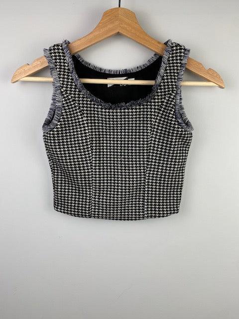 IS Houndstooth Top - IF SO 