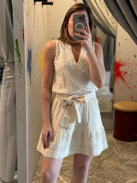 SU Cream Eyelet Dress - IF SO 