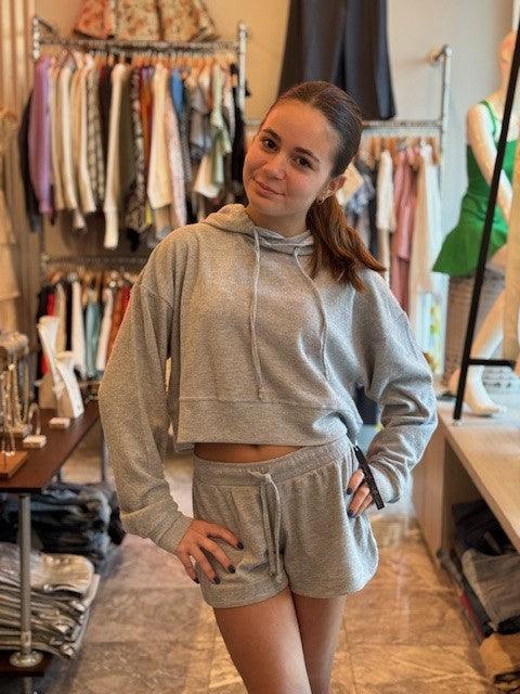 SU Grey Lounge Hoodie - IF SO 