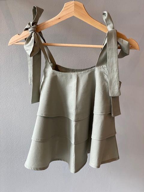 IS Sage Tiered Top - IF SO 