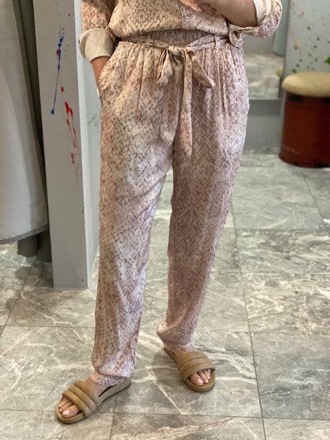 BD Pink Snake Print Pant - IF SO 