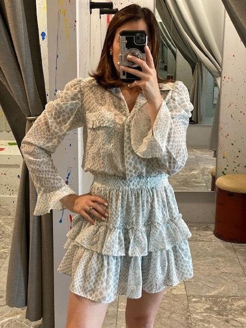 SO Mint Python Dress - IF SO 