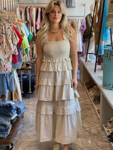 SC Pin Stripe Maxi Dress - IF SO 