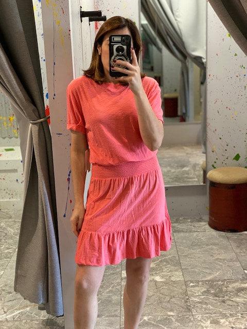 NA Pink Shirt Dress - IF SO 