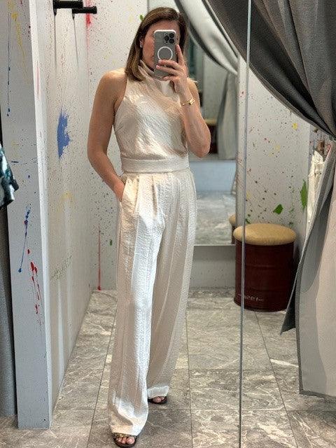 LD Ivory Mock Neck Top - IF SO 