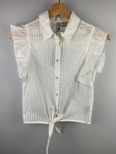 LF White Tie Front Top - IF SO 