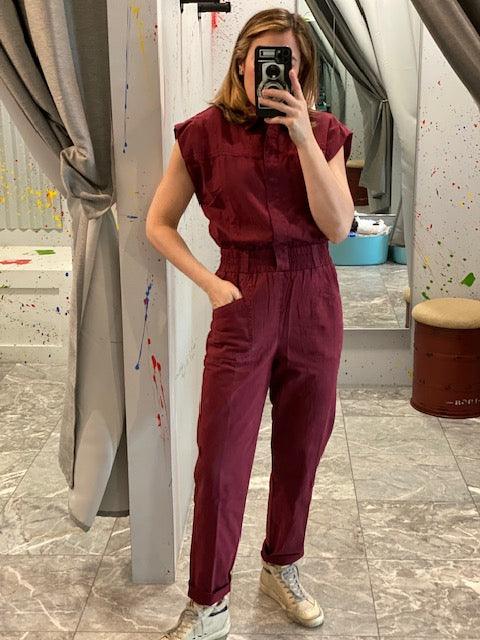 PD Bordeaux Jumpsuit - IF SO 
