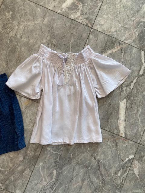 JAF White Off Shoulder Top - IF SO 
