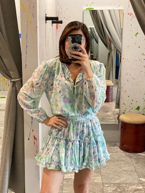 SO Pastel Print Dress - IF SO 