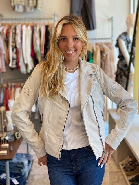 MA White Star Leather Jacket - IF SO 