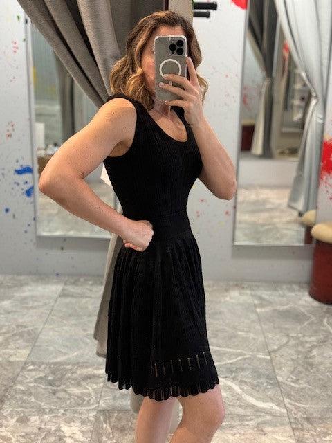 KG Black Knit Dress - IF SO 
