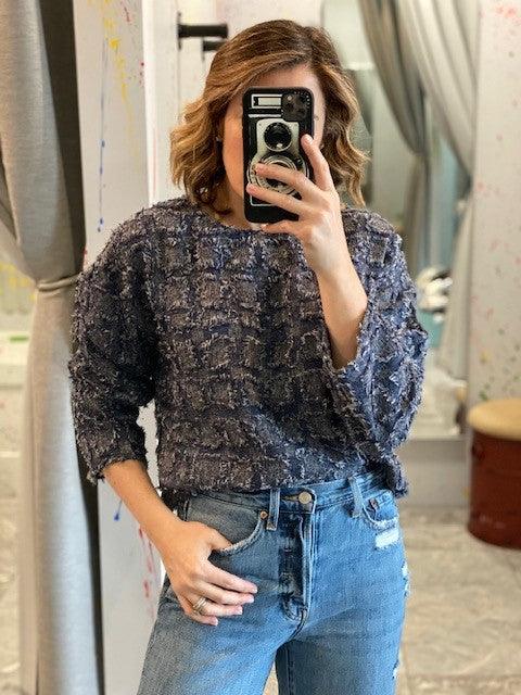 FR Blue Fuzzy Top - IF SO 