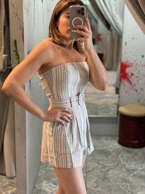 OL Stripe Romper - IF SO 