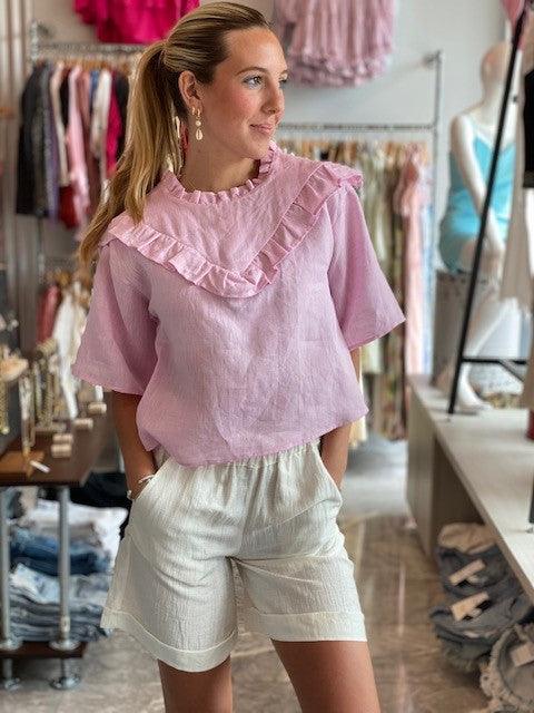 KA White Linen Short - IF SO 