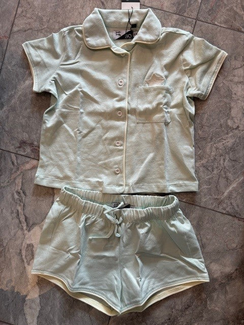 IS Mint Collar Pj Set